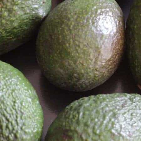 avocados in and out of focus stock video clip