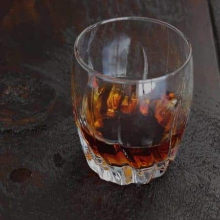 drinking bourbon whiskey stock video clip