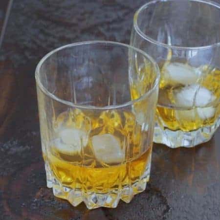 grabbing a glass of single malt scotch