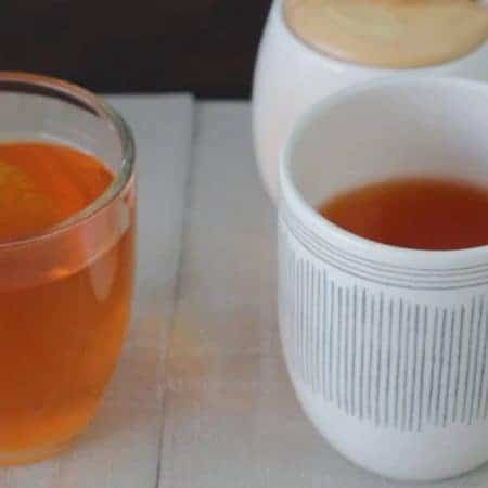 tea cup tilt drinks video